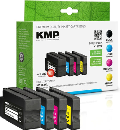Kmp Cartridge HP 953XL Multip. 2000-2300S. H166VX Refilled — image 1