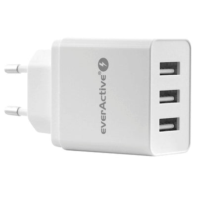 Everactive Charger 3x USB 3, 4A White — image 1