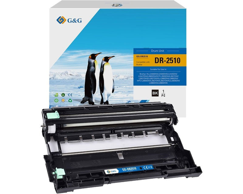 G&g Drum Compatible With Brother DR-2510