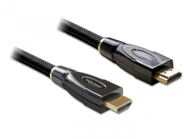 Delock Cable High Speed HDMI With Ethernet 1M Premium