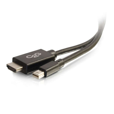 C2G 6FT Mini DisplayPort To HDMI Cable Mini DP To HDMI Adapter Cable M/M Adapter Vídeo Conforme a Taa Mini Dis — image 1