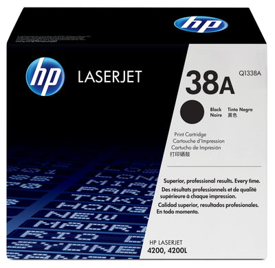 HP Genuine Toner 38A Black Q1338A — image 1