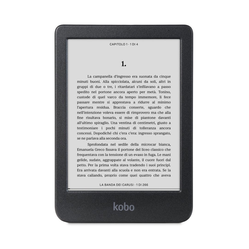 Kobo Ebook-reader Ebookreader Clara Bw Black (N365-KU-BK-K-EP) (N365KUBKKEP)