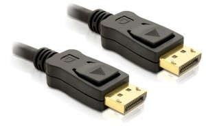 Delock Cable DisplayPort 2M M/M Black 4K 82585 — image 1