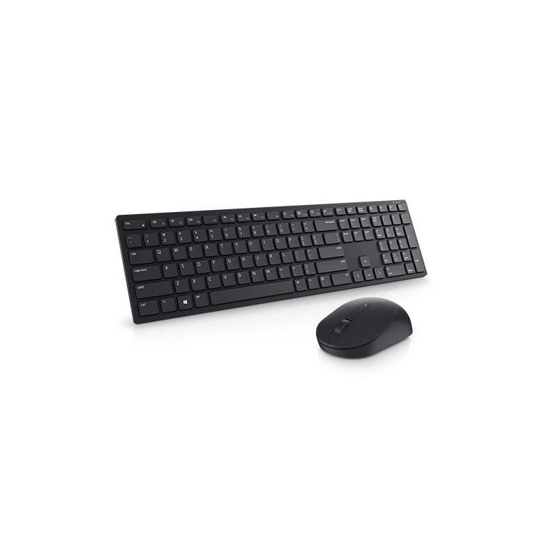 Dell Keyboard And Mouse KM5221W Pro Wireless Russian Black (rtl Box)