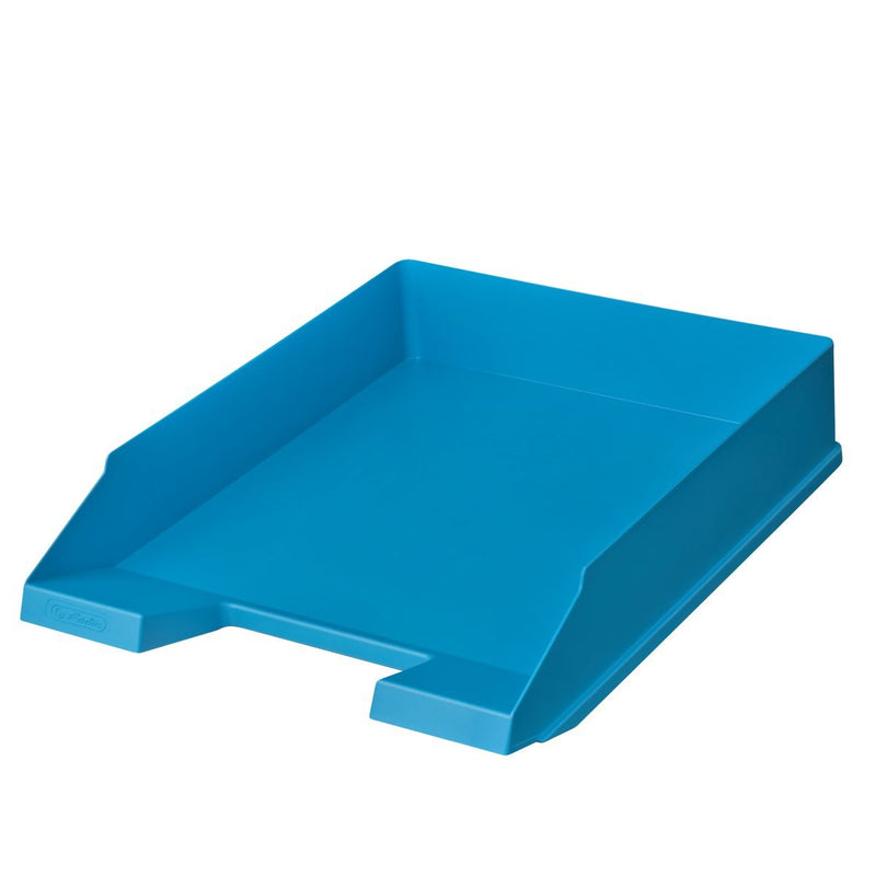 Herlitz Basket Almacenamiento A4-C4 Classic Greenline Blue Intenso