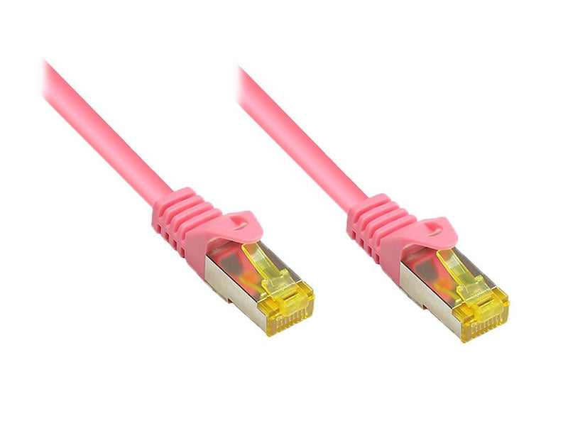 Good Connections Network Cable M. CAT.7 Rohk. Magenta 5M