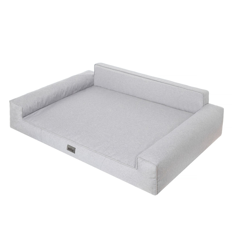 Mano Dog Bed with Removable Cover – Grey, XXL