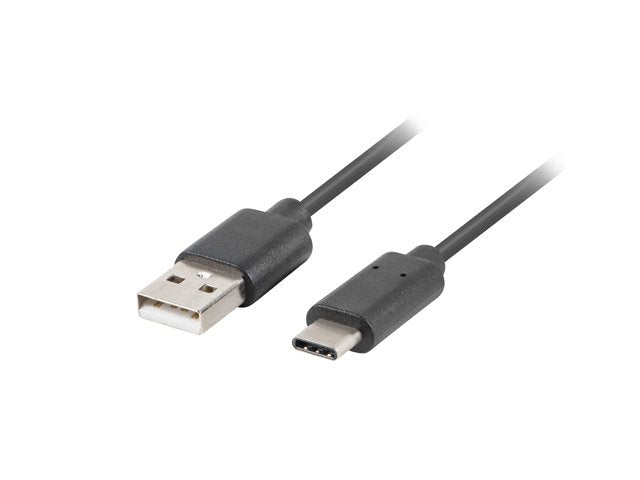 Lanberg Cable Lanberg USB-C (m) - a (m) 3.1 1.8M Black CA-USBO-31CU-0018-BK