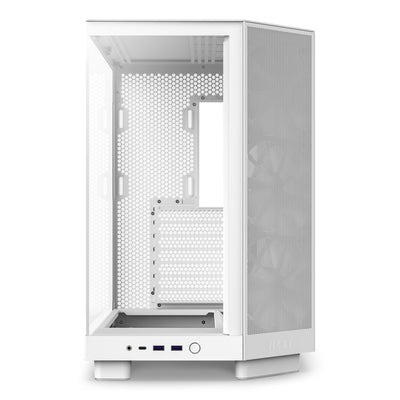 Nzxt PC Case H6 Flow, CC-H61FW-01 White Glass Tempered — image 1