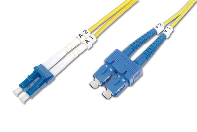 Digitus DK-2932-01 Cable Fibre Optic 1M Lc Sc Yellow — image 1