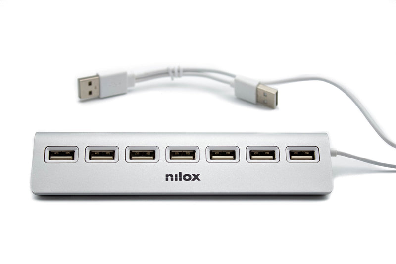 Hub 7 Ports 2.0 Alluminio