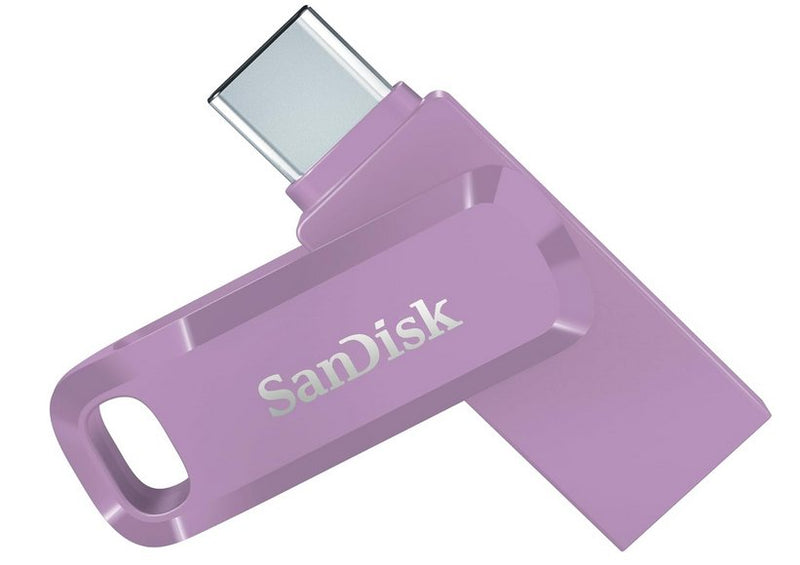 SanDisk Ultra Dual Unidad Go Unidad Flash USB 256GB USB 3.2 Gen 1 / USB-C Lavanda