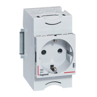 Legrand 004285 Distribuidor Socket Power Deut. Standard 2P + And M.ber.protección 2,5TE — image 1