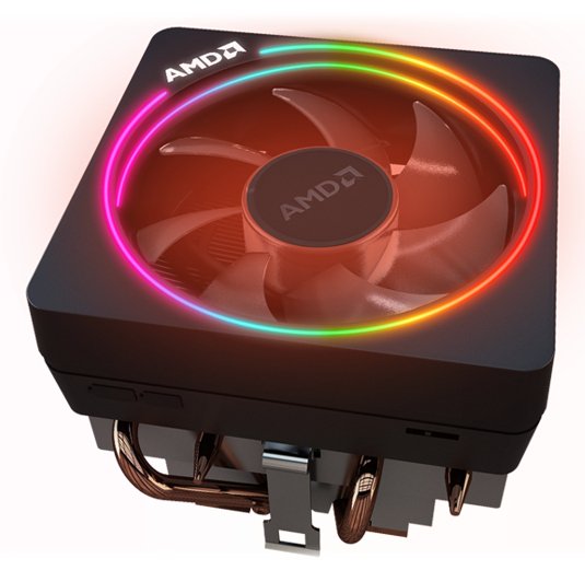 AMD CPU Cooler Wraith Prism Processor Cooler Socket AM4