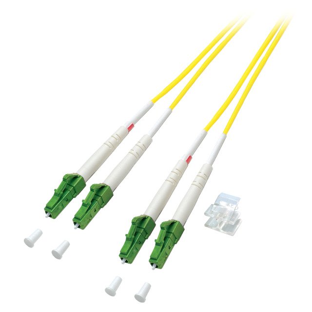 Efb Duplex Network Cable Lc Apc-lc Apc OS2 G652D 3M Lszh 2MM Yellow