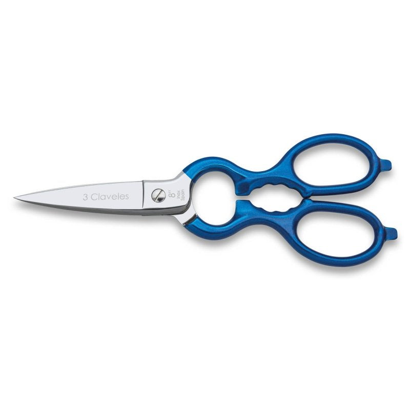 3 Claveles - Scissors Cocina Profesionales Varios Usos 8 20CM, Acero Forjado Caliente
