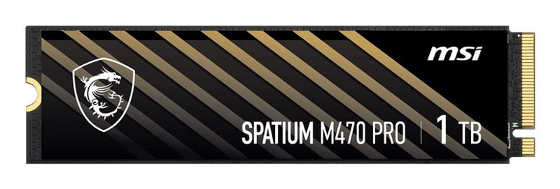 MSI Drive SSD Spatium M470 Pro 1TB M.2 PCIE4 6000/4500MB/S