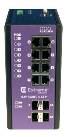 Extreme Networks 16804 Switch Gestionado L2 Gigabit Ethernet (10/100/1000) Energía Sobre Ethernet (PoE) Black