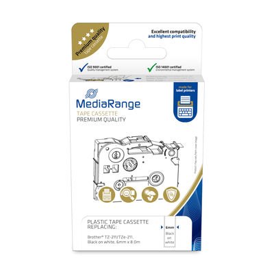 Mediarange MRBTZ211 Label Printer Black