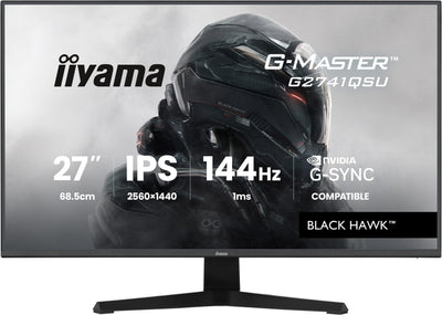 Iiyama Monitor 27 G2741QSU-B1 16:9 HDMI + DP + 2x USB IPS — image 1