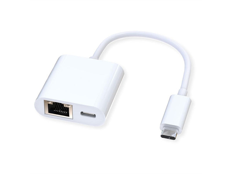 Roline USB 3.2 Gen 2 Type-c a Gigabit Ethernet Convertidor + 1X Pd Port 100W