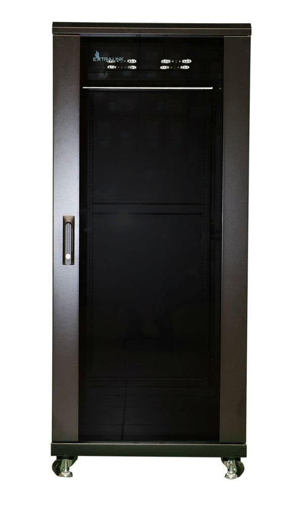 Extralink Cabinet Rack Pie 27U 600X800 Black