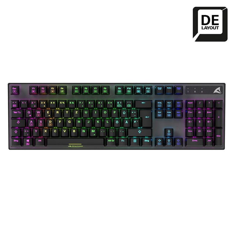 Sharkoon Keyboard German Skiller SGK20, Gaming 4044951037766