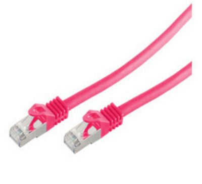 Shiverpeaks BS75511-M Network Cable Magenta 1M CAT.7 S/FTP (s-STP) — image 1