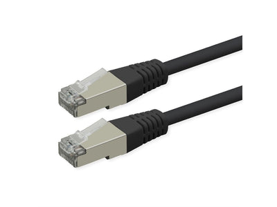 Roline Kab Network Cable CAT.6 Class And PoE S FTP Pimf Black 10M — image 1