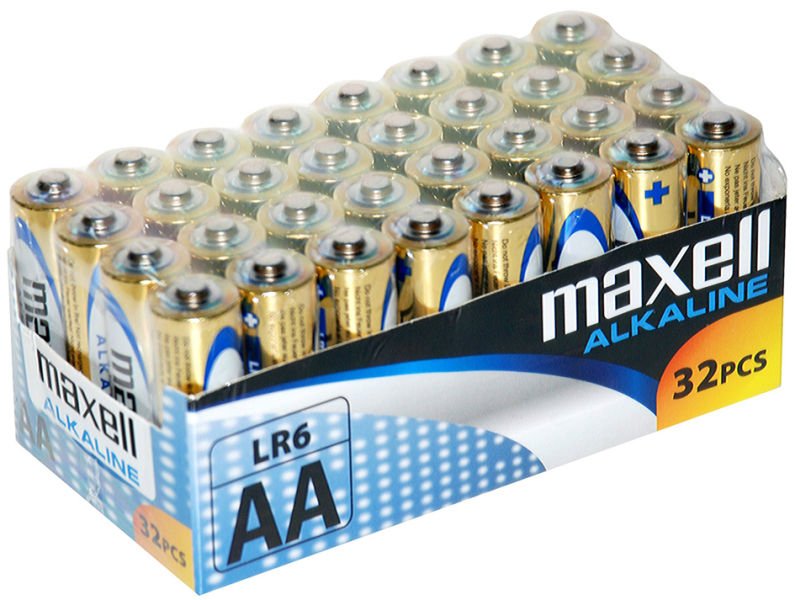 Maxell Batteries Alcalinas Aa - LR06- Pack 32 Units