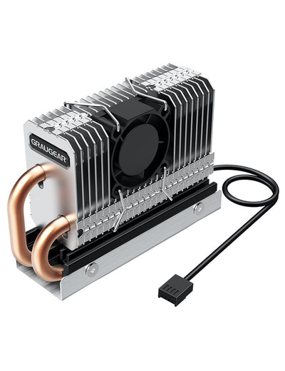 Graugear Disipador SSD M.2 2280 With Fan PWM Retail — image 1