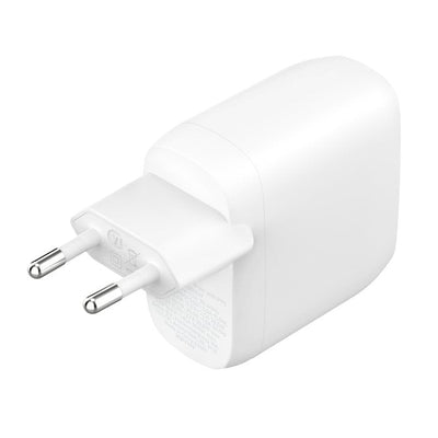 Belkin Wall Charger 30W Dual Usb-c, Pd 60W, Wht — image 1