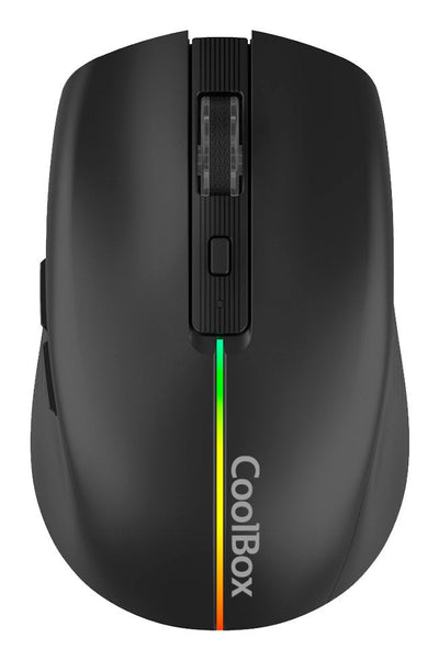 Coolbox Mouse Gaming W01 1600DPI Wireless Black — image 1