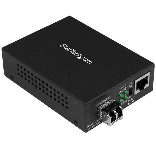 StarTech.com Converter Compacto Medios Ethernet Gigabit a Fibre Multimode Lc 550M With Transceptor Mm Sfp Conv