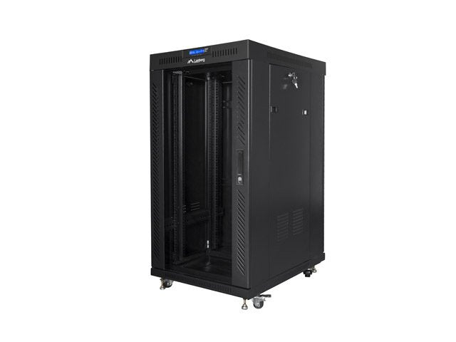 Lanberg FF01-6822-12BL Cabinet Rack 22U Rack Or Bastidor Independiente Black