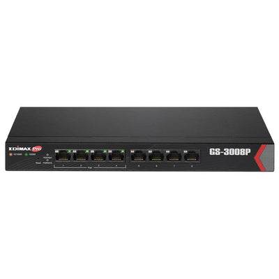 Edimax Switch Pro GS-3008P 8XGIGABIT/4XPOE/Small Form Factor GS-3008P — image 1