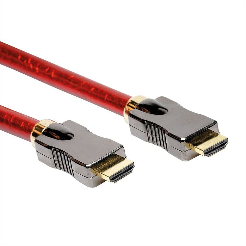 Roline Cable 11.04.5905 HDMI 5M HDMI Type a Standard 2 X HDMI Type a (standard) Red