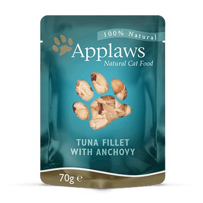 Applaws Natural Cat Food Tuna And Whole Anchovy - Comida Húmeda Gatos - 70G — image 1