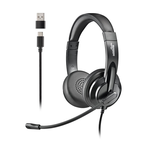 Ngs Headphones VOX605 USB With Microphone USB Black — image 1