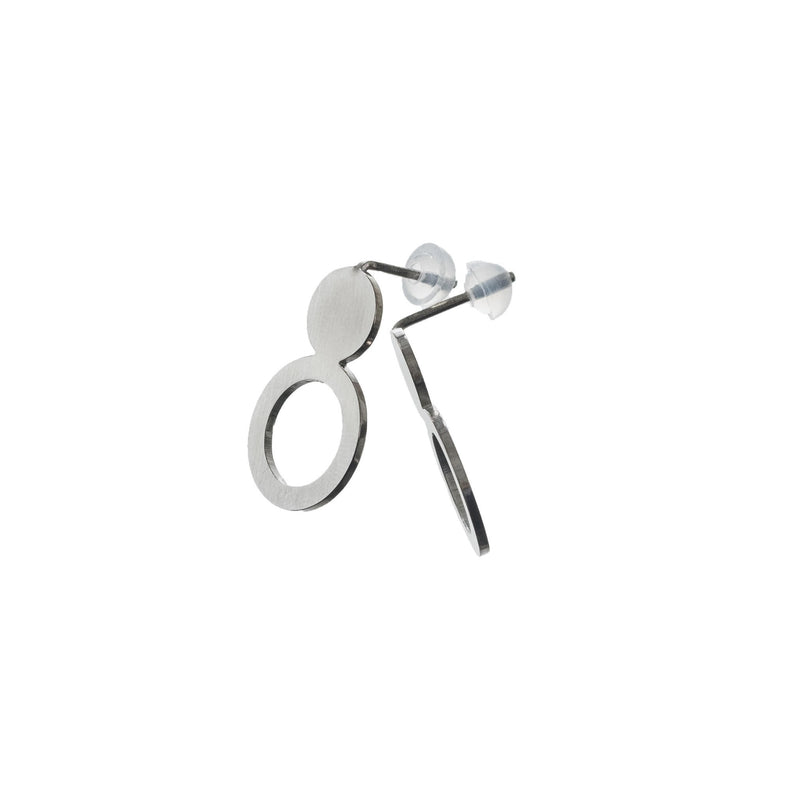 Earrings Arc - Silver