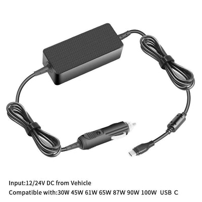 Coreparts MBXUSBC-DC0004 Adapter And Inversor Power Indoor 100W Black — image 1