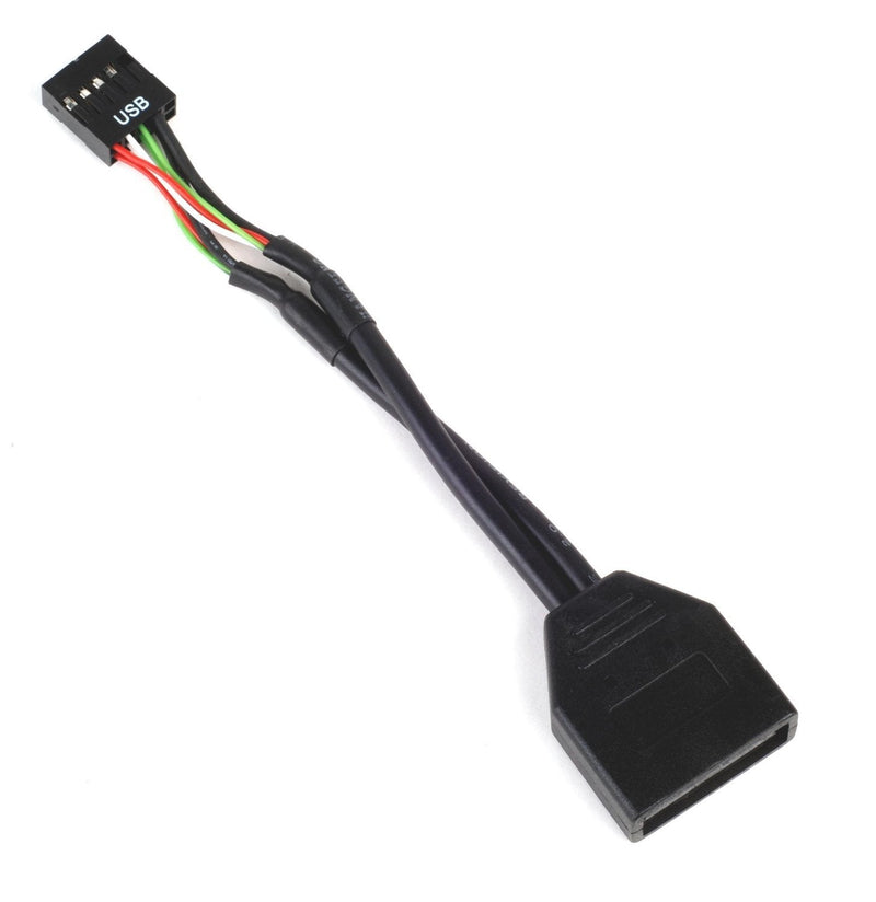 Silverstone G11303050-RT Adapter USB Cable 3.0 USB 2.0 Black