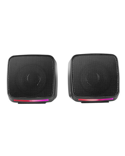 Mars Gaming Speakers Bluetooth Ms-pro Black Iluminación RGB Flow Dinámica/ 10W/ Control Volumen/ Connection Ja
