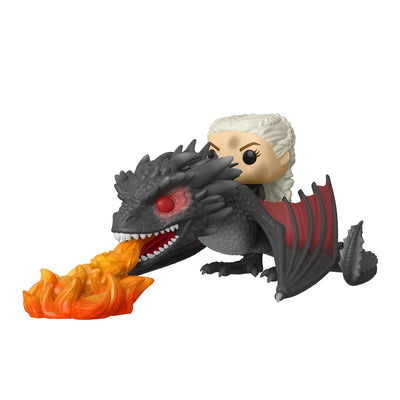 Funko Pop Set Of Tronos Daenerys Montando a Drogon Furioso 45338 — image 1