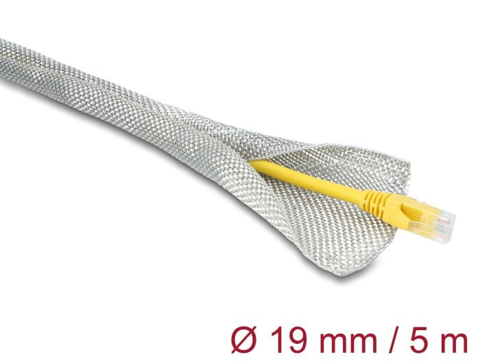 Delock Case Trenzada Zur Emv Blindaje Selbstschliessend 5M X 19MM