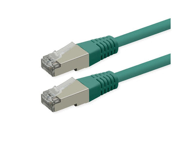 Roline Kab Network Cable CAT.6 Class And PoE S FTP Pimf Green 10M — image 1