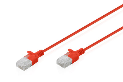 CAT.6 U-UTP Slim Network Cable, 5M, Red — image 1