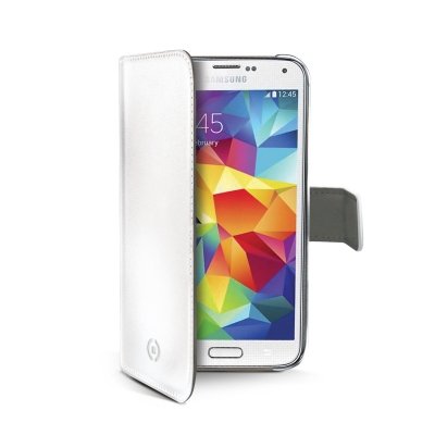Celly Wally Case For Galaxy S5 Mini 11,4CM (4.5) Case Cartera White