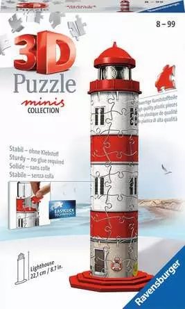 Ravensburger Puzzle 3D Mini Faro 54 Pieces 11273